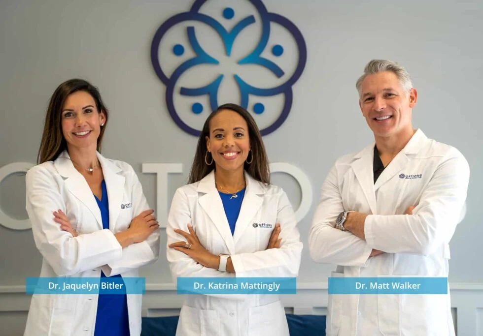 Dr. Jaquelyn Bitler, Dr. Katrina Mattingly, and Dr. Matt Walker.